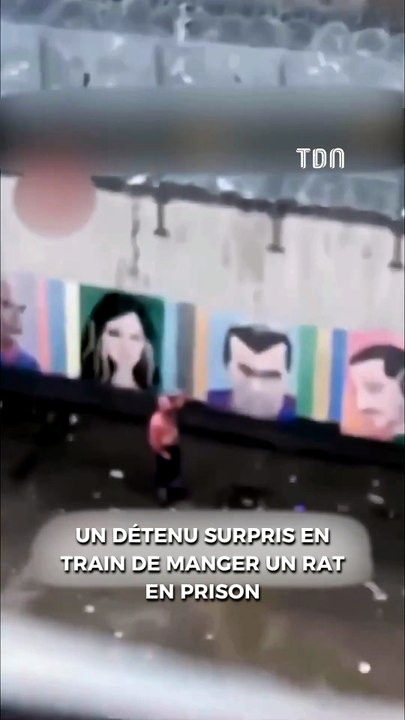Un détenu surpris en train de manger un rat en prison