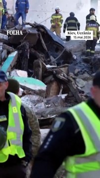 Bombardeio russo em Kiev derruba prédio e mata ao menos 24 pessoas