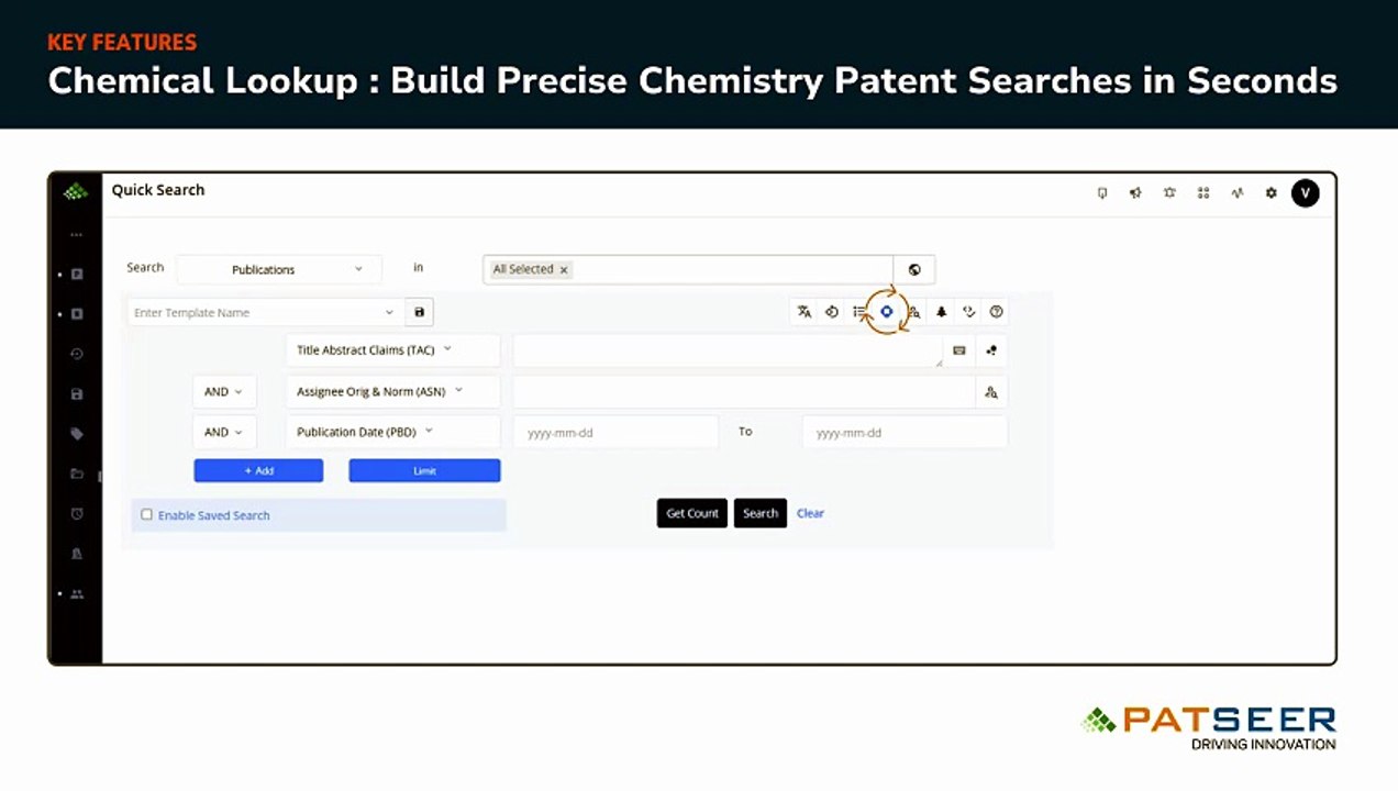 Chemical Lookup: Build Precise Chemistry Patent Searches in Seconds