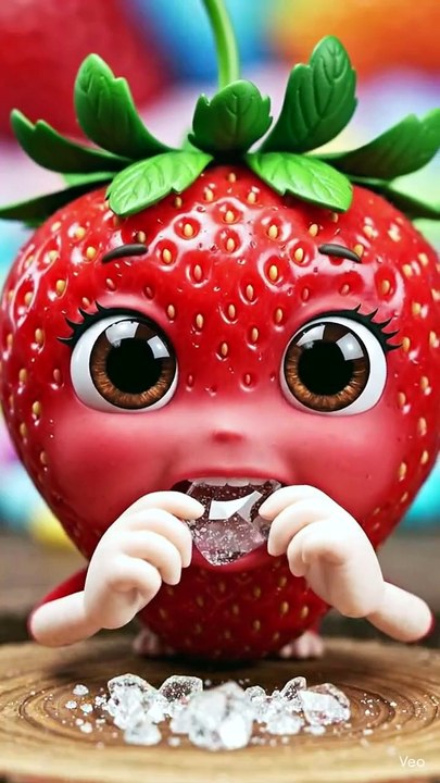 Strawberry Eating Video