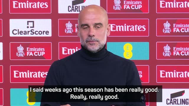 Winning trophies does not define having a 'successful' season - Guardiola