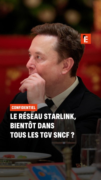 Le réseau Starlink bientôt dans tous les TGV SNCF ?