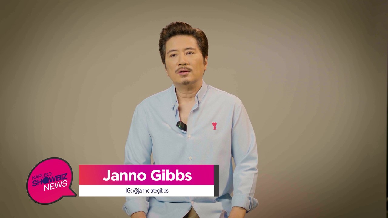 Kapuso Showbiz News: Janno Gibbs on showbiz couples involved in blind items