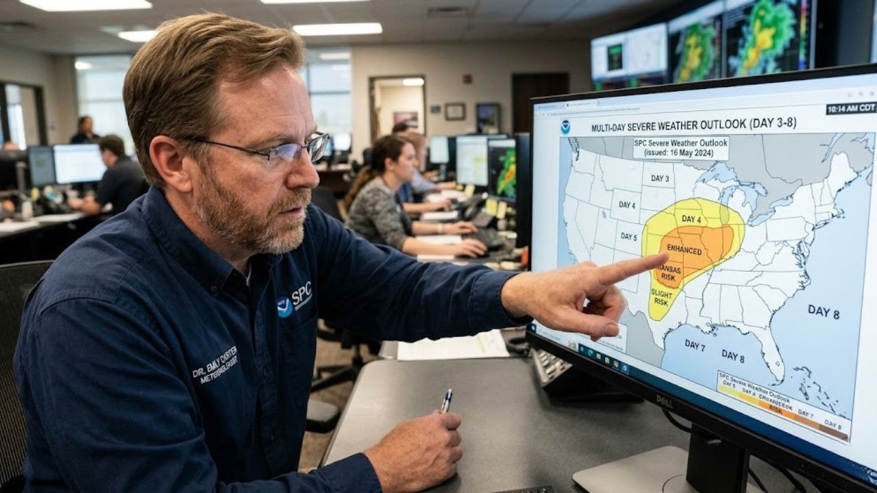 Six-Day Tornado Threat Poses Risk to Millions in Central US — Omaha and Des Moines in the Line of Fire