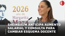 Pensiones, salarios y USICAM: Sheinbaum pone sobre la mesa la agenda pendiente del magisterio