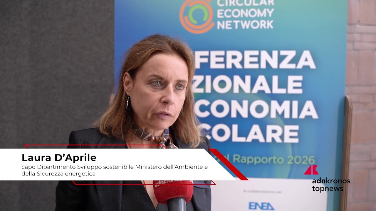 Sostenibilit?: D?Aprile (Mase), 'Il riciclo ? strategico per decarbonizzazione e competitivit? UE'