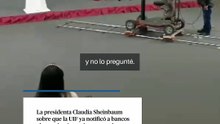 Sheinbaum sobre el presunto bloqueo de cuentas a Rubén Rocha Moya y su familia