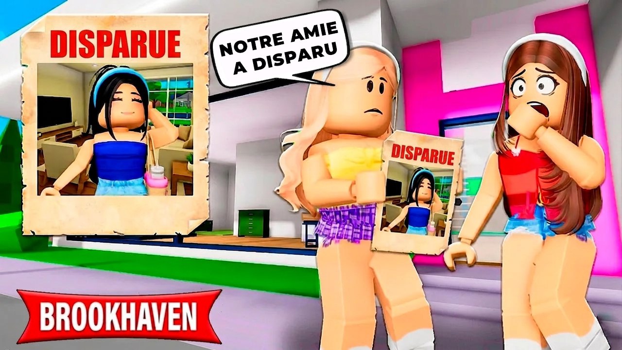 Notre amie a disparu à Brookhaven ! | Histoires RP Brookhaven | Roblox
