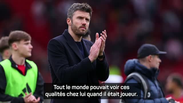 Man. Utd - Fernandes : J'ai toujours dit que Carrick avait le profil idéal