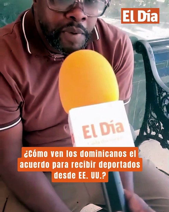 ¿Cómo ven los dominicanos el acuerdo para recibir deportados desde EE. UU.?