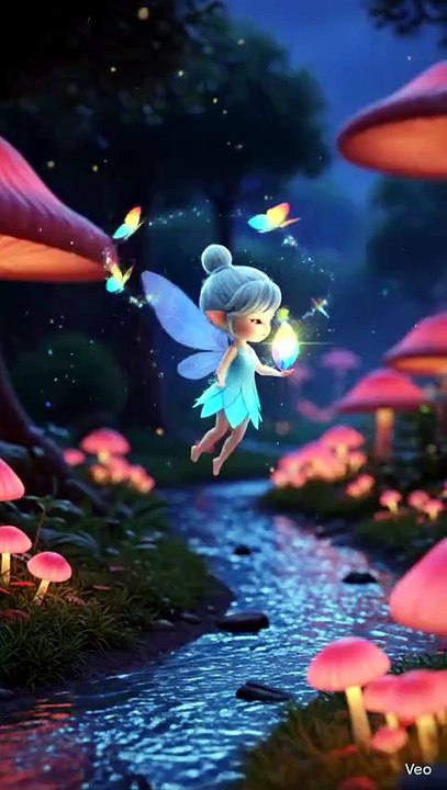 The Fairy Who Never Stops Flying 🌈✨   #FantasyLoop#MagicalFairy#RelaxingAnimation
