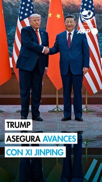 Trump afirma haber cerrado acuerdos comerciales fantásticos con Xi
