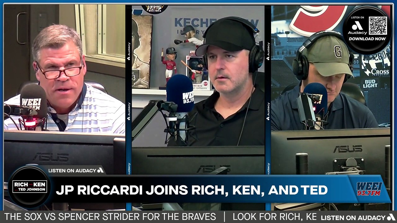 JP Riccardi joins Rich, Ken, and Ted to talk Red Sox