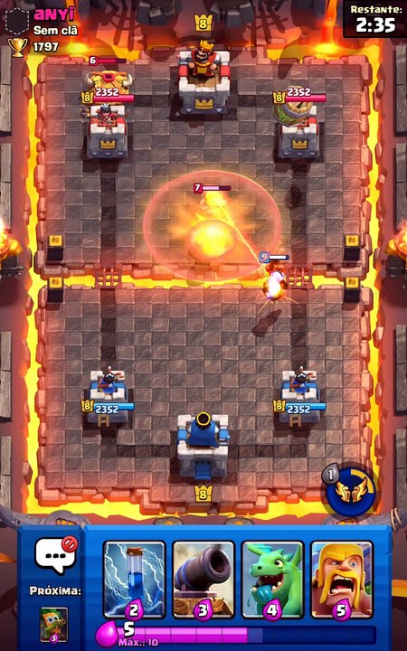 Clash Royale | Card Flow & Mechanics | No Comme...
