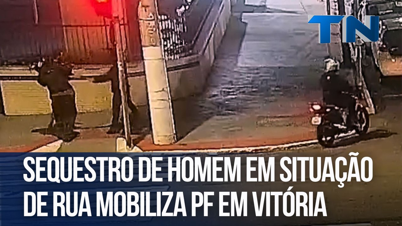 Sequestro de homem em situação de rua mobiliza PF em Vitória