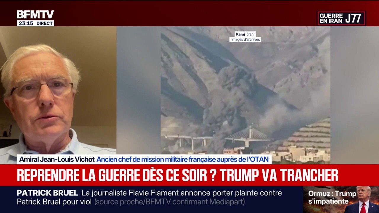 “Prendre Donald Trump au sérieux, ça reviendrait à envisager une attaque nucléaire”, ironise l’amiral Jean-Louis Vichot