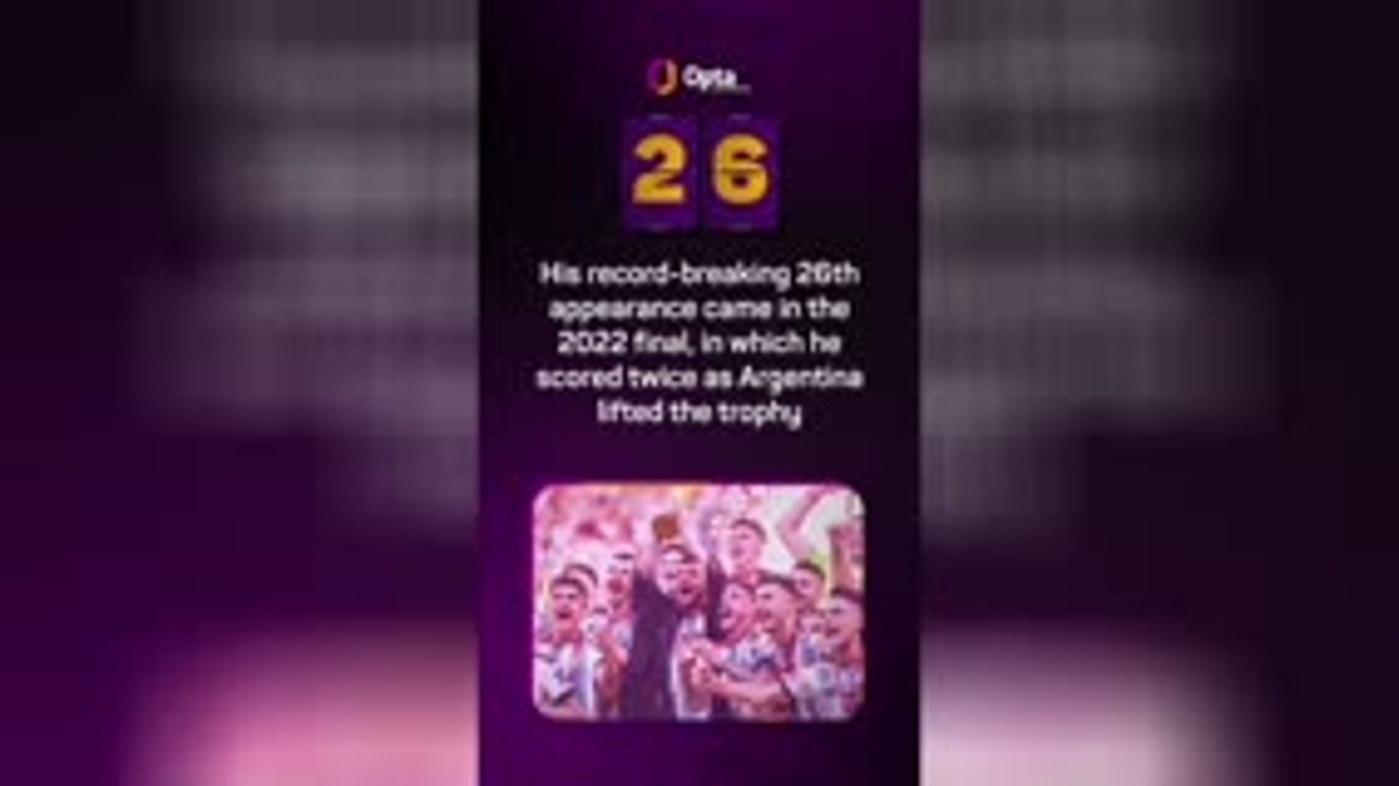 Opta's World Cup countdown - 26 days to go