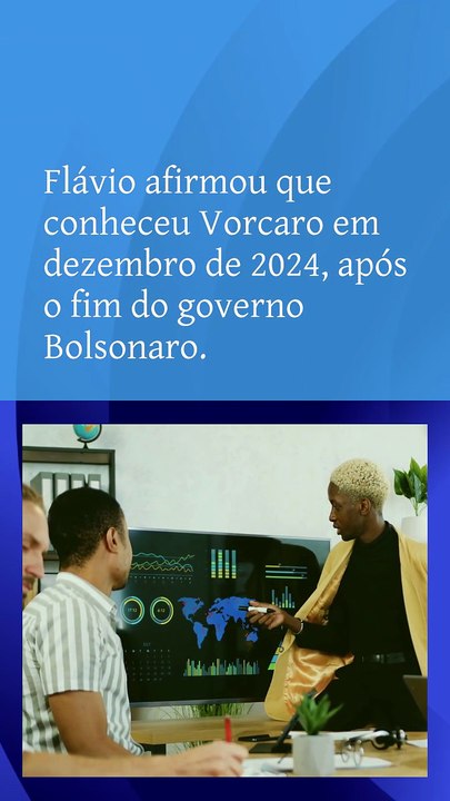 Vídeo - Flávio Bolsonaro admite que procurou Vorcaro para recursos de filme e nega ter oferecido vantagens