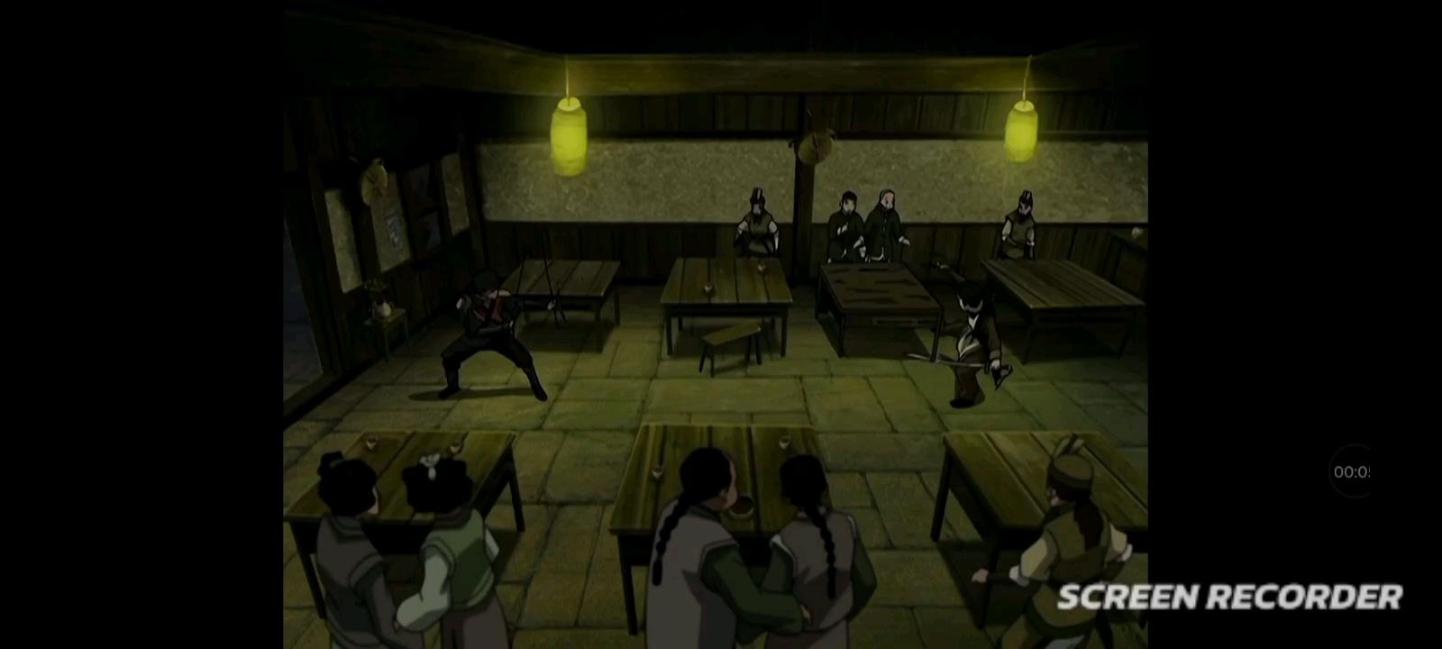 Jet vs Zuko no sound all action cut