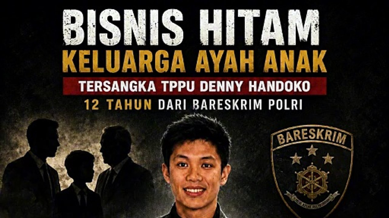 Bisnis Hitam Keluarga Ayah Anak Tersangka, TPPU Denny Handoko 12 Tahun, Illegal Gold Mining and Trading