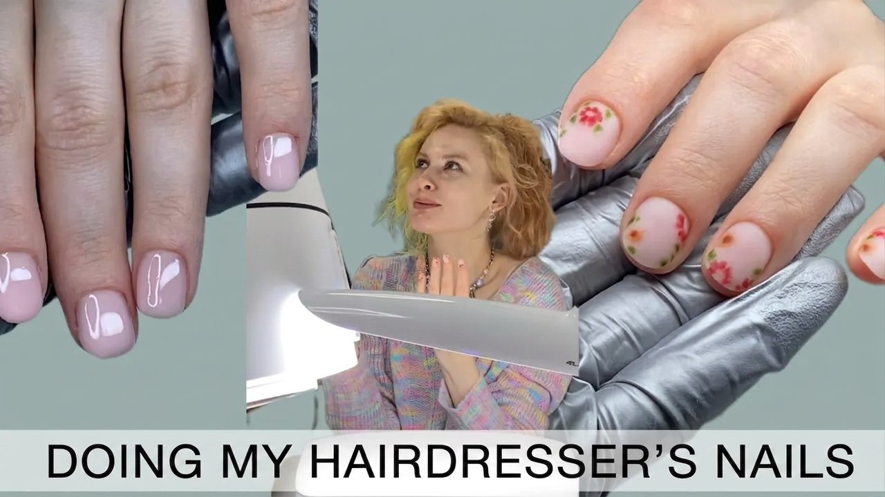 Giving My Hairstylist a Manicure