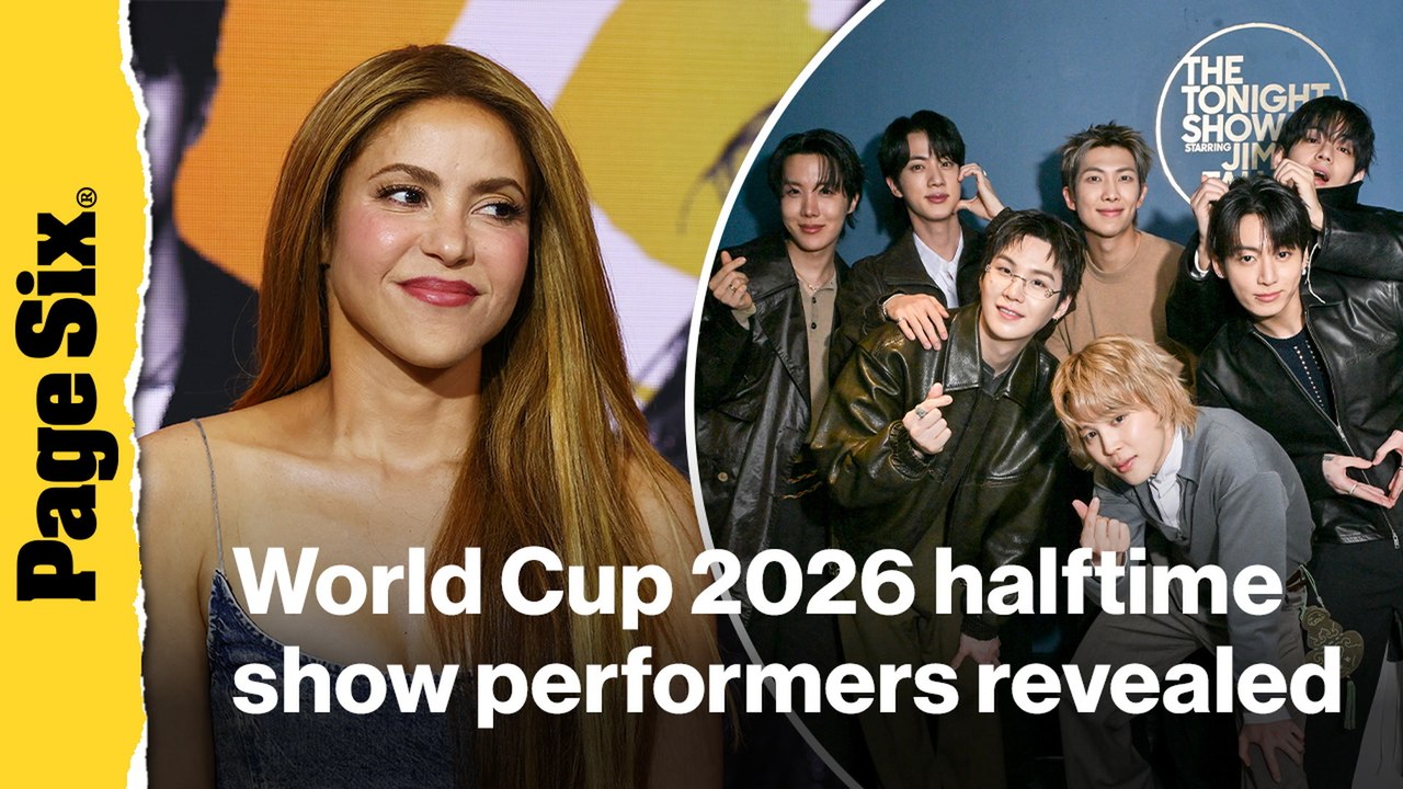 BTS, Madonna and Shakira announced for first-ever halftime show at FIFA World Cup 2026