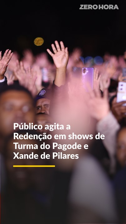 Redenção reúne milhares de pessoas entre samba, pagode e frio em Porto Alegre
