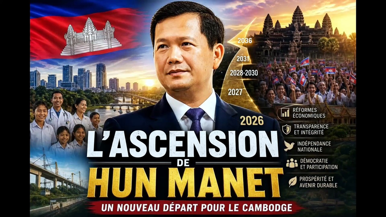 L’ascension de Hun Manet ! (Musique générée par IA texte et voix-off Neary)