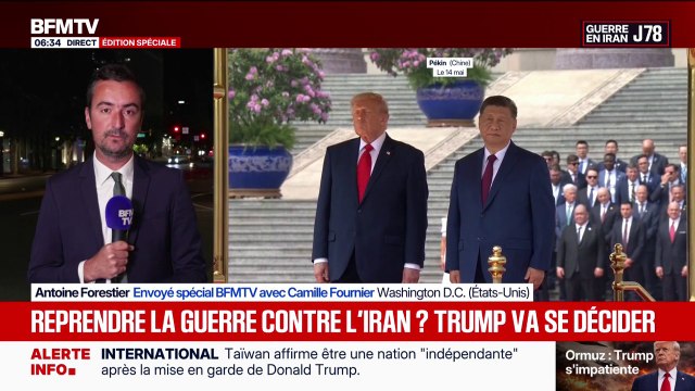 Guerre au Moyen-Orient: Donald Trump est prêt à reprendre les combats, selon la presse américaine