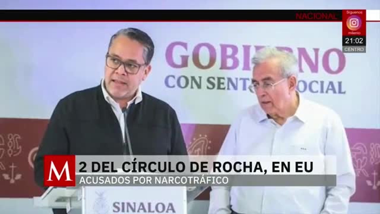 Exsecretarios de Rubén Rocha se entregaron a autoridades EU | Elisa Alanís, 15 de mayo de 2026