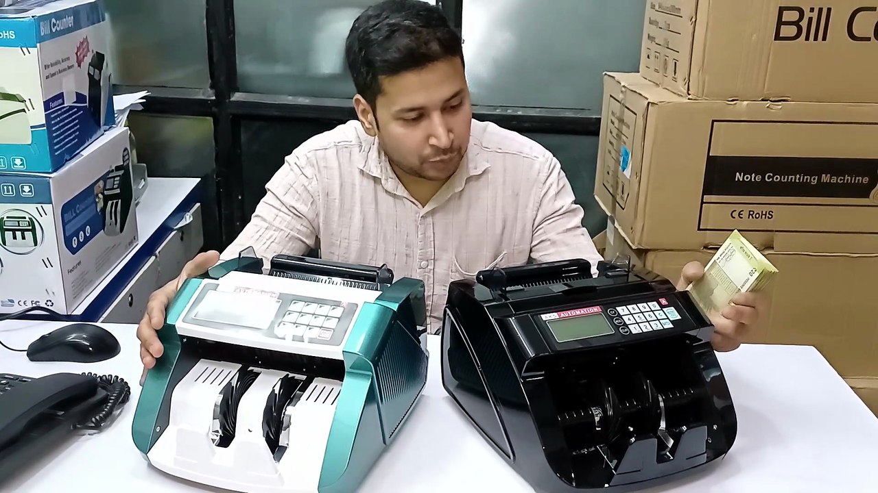2026 के 2 New-Generation Cash Counters का Comparison & Fully Explaination 🔥 Fake Note कैसे पकड़ें?