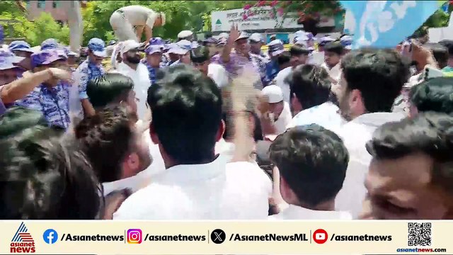 നീറ്റ് ചോദ്യപേപ്പർ ചോർച്ച; ദില്ലിയിൽ NSU പ്രതിഷേധം