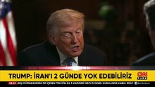Trump'tan İran'a yeni tehdit: 2 günde yok edebiliriz