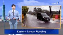 Storm Triggers Landslide and Flooding in East Taiwan