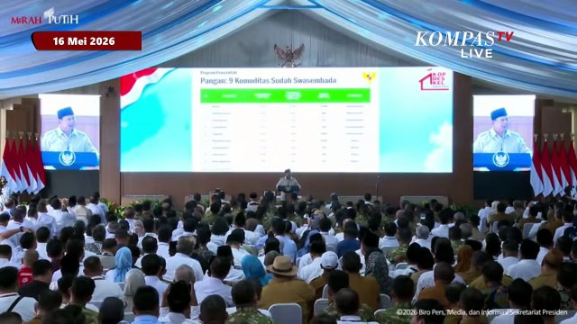 Resmikan Kopdes di Nganjuk, Prabowo Sebut Banyak Negara Lain Minta Beli Beras dari Indonesia