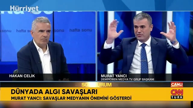 Demirören Medya TV Grup Başkanı Murat Yancı CNN Türk'te konuştu