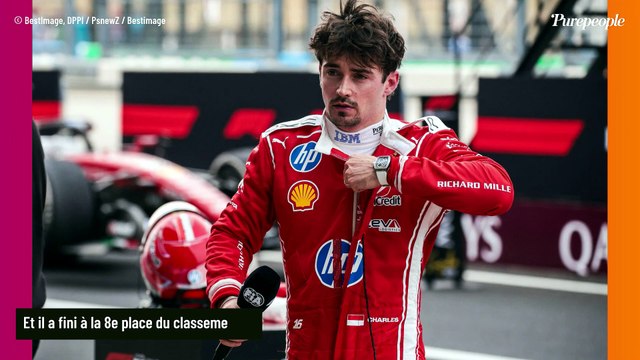 Charles Leclerc présente sa nouvelle ligne de vêtements : une collection élégante pour l'été avec une phrase signature du pilote