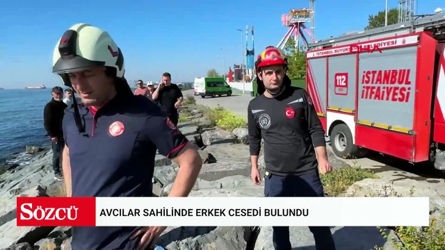Avcılar sahilinde erkek cesedi bulundu
