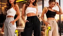 G4Free Smoofit Wide Leg Sweatpants | Soft High Waisted Lounge Pants