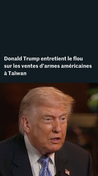 Donald Trump entretient le flou sur les ventes d’armes américaines à Taïwan à son retour de Chine