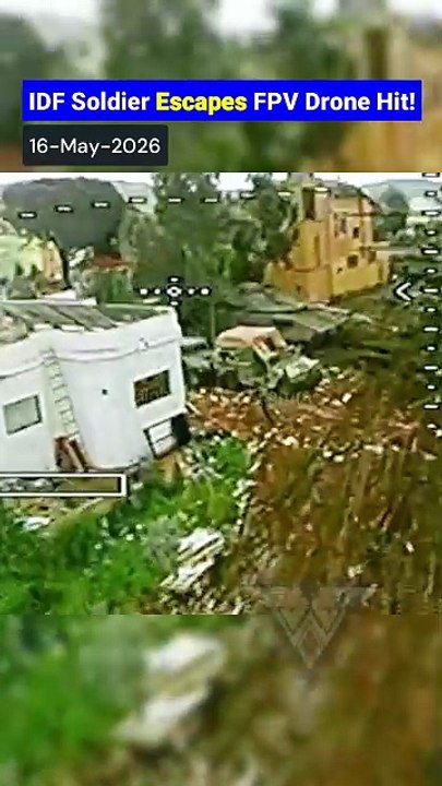 Hezbollah FPV Hunts IDF Soldier and Humvee