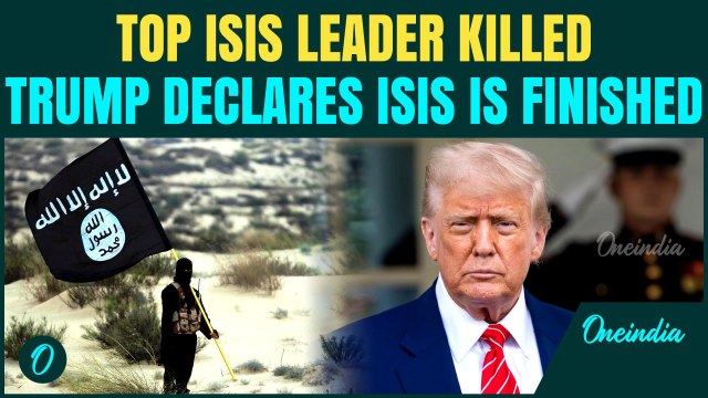 TOP ISIS Leader KILLED In Secret U.S. Military Operation, Trump Declares 'ISIS IS FINISHED' Message