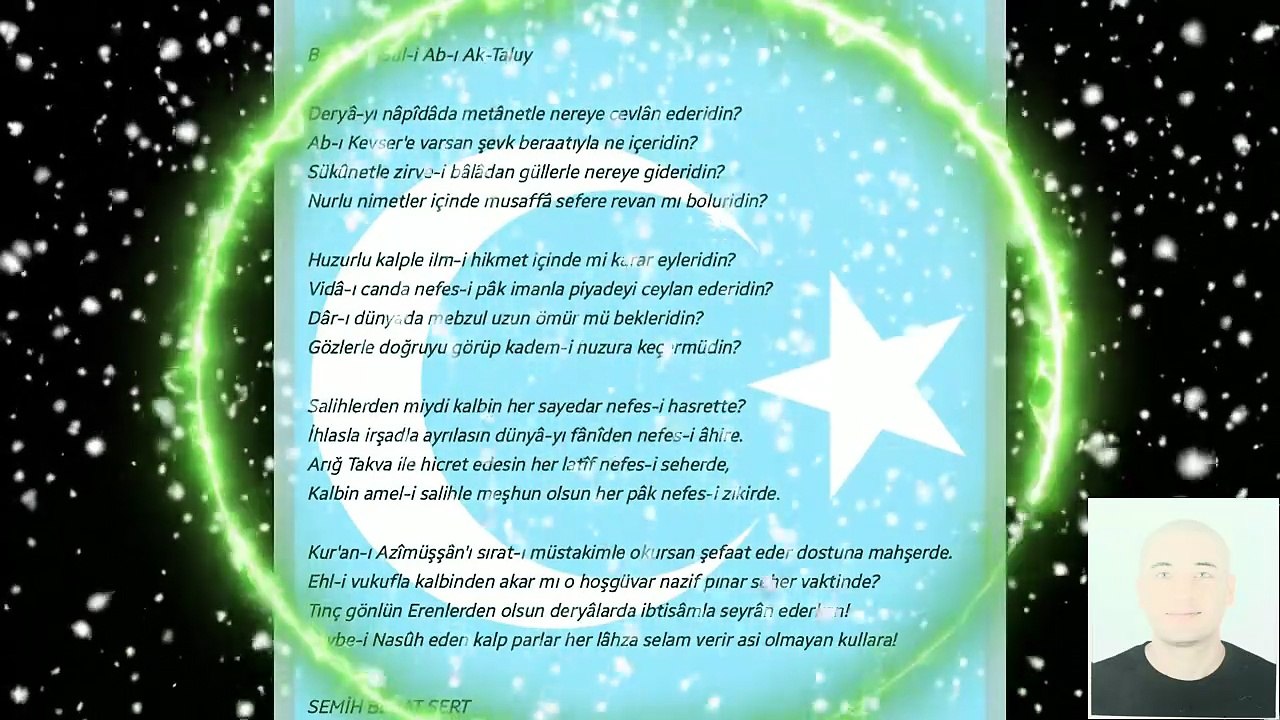 Beraat-ı Gül-i Âb-ı Ak-taluy Şiiri - Şair Semih Berat SERT