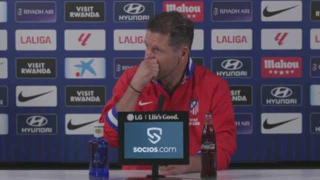 Simeone recuerda uno de sus momentos más sonados con Griezmann