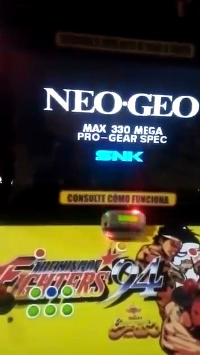 Aggressors Of Dark Kombat Neo Geo Intro