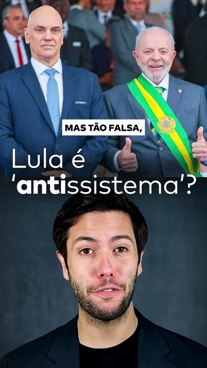 “Nós nos tornamos o SISTEMA” – compartilhe a confissão do Lula