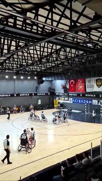 İlk Yarı Sonucu - Beşiktaş 53-25 Şanlıurfa BŞB. - Tekerlekli Sandalye Basketbol Süper Ligi 25. Hafta