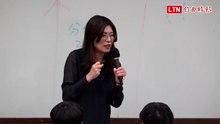 與青年學生談民主 鄭麗文：最重要的是說服和被說服的過程