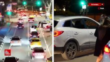 İstanbul'da sunrooftan çıktı ceza yiyince beddua etti