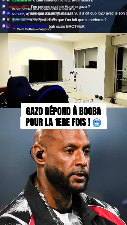 Gazo répond aux clashs de Booba en live 🥶
